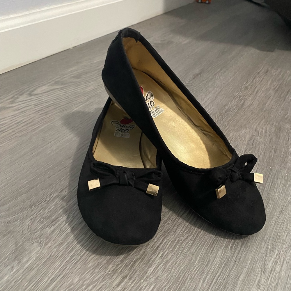 Black Round Toe Ballet Flat Size 7